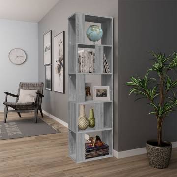 Book Cabinet Grey Sonoma - Elegant Storage Solution for Your Home