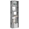 Book Cabinet Grey Sonoma - Elegant Storage Solution for Your Home