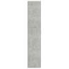 Shoe Cabinet Concrete Grey 80x35.5x180 cm | Hipomarket