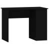 Sleek Black Desk 100x55x75 cm - Engineered Wood | HipoMarket