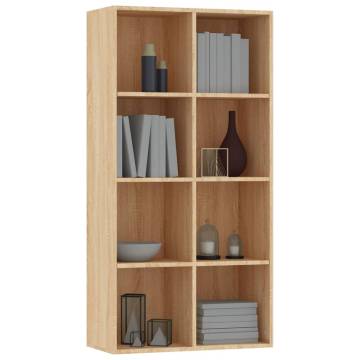 Sonoma Oak Book Cabinet/Sideboard - Stylish Storage Solution