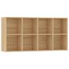 Sonoma Oak Book Cabinet/Sideboard - Stylish Storage Solution