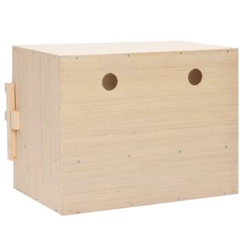 Chicken Laying Nest - Solid Pine Wood 2 Compartments