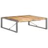 Coffee Table 120x120x40 cm Rough Mango Wood Colour grey Size 120 x 120 x 40 cm Quantity in Package 1 Material rough mango wood 