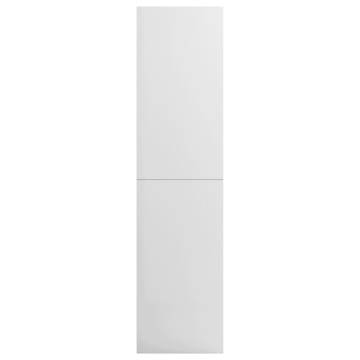 High Gloss White Wardrobe - Stylish Storage Solution | Hipomarket