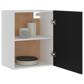 Hanging Cabinet Black 50x31x60 cm | Engineered Wood Storage