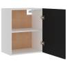 Hanging Cabinet Black 50x31x60 cm | Engineered Wood Storage