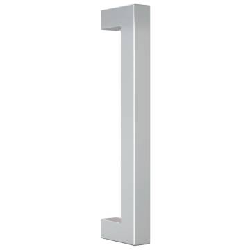 20 pcs Silver Stainless Steel Cabinet Handles - Modern Design