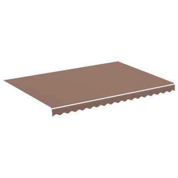 Replacement Fabric for Awning Brown 3.5x2.5 m - Buy Now