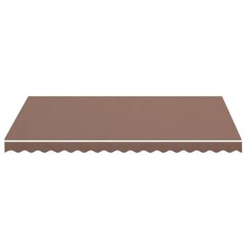 Replacement Fabric for Awning Brown 3.5x2.5 m - Buy Now