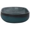 Turquoise Oval Countertop Basin - 59x40 cm Ceramic Luxury