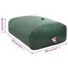 Foldable Water Tank with Tap 5000L PVC - Ideal for Outdoor Use