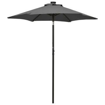 LED Parasol Anthracite 200x211 cm - Stylish Garden Shade