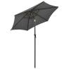 LED Parasol Anthracite 200x211 cm - Stylish Garden Shade