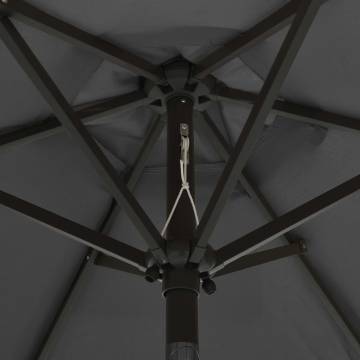 LED Parasol Anthracite 200x211 cm - Stylish Garden Shade