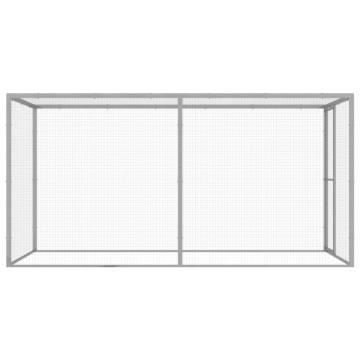 Galvanised Steel Cat Cage 3x1.5x1.5m - Durable & Secure