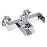 SCHÜTTE IDROVIA Chrome Bath Mixer with Waterfall Spout