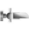 SCHÜTTE IDROVIA Chrome Bath Mixer with Waterfall Spout