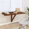 Folding Wall Table Brown Oak 100x60 cm - Stylish & Functional