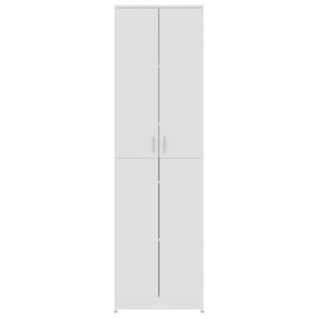 Hallway Wardrobe White 55x25x189 cm - Stylish & Compact Storage