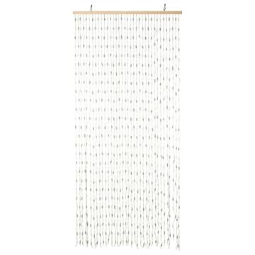 H&S Collection Bamboo Door Curtain 90x200 cm - Multicolour