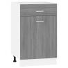 Drawer Bottom Cabinet Grey Sonoma - Optimise Your Kitchen Space