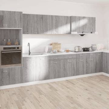 Drawer Bottom Cabinet Grey Sonoma - Optimise Your Kitchen Space