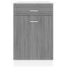 Drawer Bottom Cabinet Grey Sonoma - Optimise Your Kitchen Space