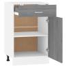 Drawer Bottom Cabinet Grey Sonoma - Optimise Your Kitchen Space