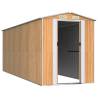 Light Brown Garden Shed 192x523x223 cm | Durable Storage Solution