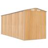 Light Brown Garden Shed 192x523x223 cm | Durable Storage Solution