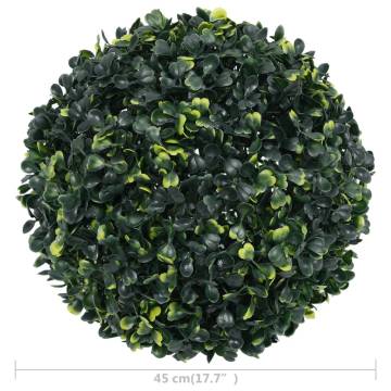 Artificial Boxwood Balls - 2 pcs, 45 cm | HipoMarket