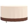 Garden Furniture Cover Round Beige Ø 157x71 cm 600D Oxford Size 157 x 71 cm Quantity in Package 1 