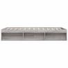 Modern Grey Sonoma Bed Frame 160x200 cm | HipoMarket