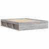 Modern Grey Sonoma Bed Frame 160x200 cm | HipoMarket