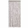 Fly Curtain Taupe & White 90x200 cm | Insect Protection