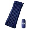 Self Inflating Camping Mattress with Pillow 1-Person Navy Blue Colour navy blue Quantity in Package 1 Model 1-person 