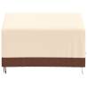 Beige 2-Seater Bench Cover - Waterproof & UV-Resistant | Hipomarket