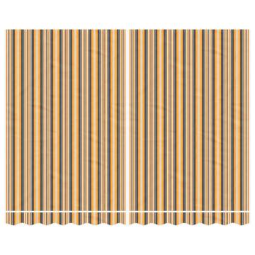 Replacement Fabric Awning Multicolour Stripe 3.5x2.5m