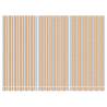 Multicolour Stripe Awning Replacement Fabric 4.5x3m - Hipomarket