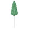 Hawaii Beach Umbrella Green - 180 cm UV Protection