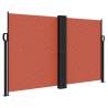 Retractable Side Awning Terracotta 140x1000 cm | HipoMarket