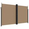 Retractable Side Awning Taupe 200x1200 cm - Privacy Screen