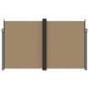 Retractable Side Awning Taupe 200x1200 cm - Privacy Screen