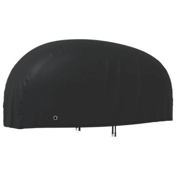 Motorcycle Cover Black 230x95x125 cm | 210D Oxford Protection