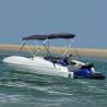 4-bow Bimini Top with Sidewalls 243x(170-182)x137 cm Colour blue Size 243 x (170-182) x 137 cm Quantity in Package 1 Model without mesh 