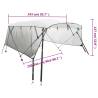 4-Bow Bimini Top with Mesh Sidewalls | Durable Sun Protection