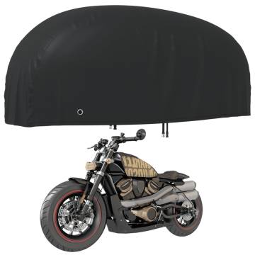 Buy Black Motorcycle Cover 265x105x125 cm - 210D Oxford