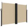 Retractable Side Awning Beige 160x1000 cm - Hipomarket UK