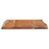 Rectangular Solid Acacia Wood Table Top - 80x60 cm | Hipo Market